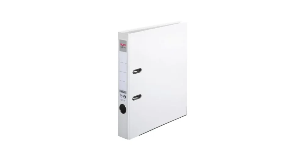 Výprodej Pořadač PP A4/5cm pákový Herlitz maX.file protect - bílý