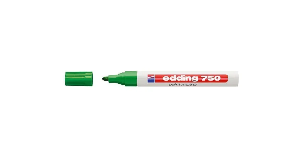Výhodná Nabídka Permanentní lakový popisovač EDDING 750, 2-4mm - zelený