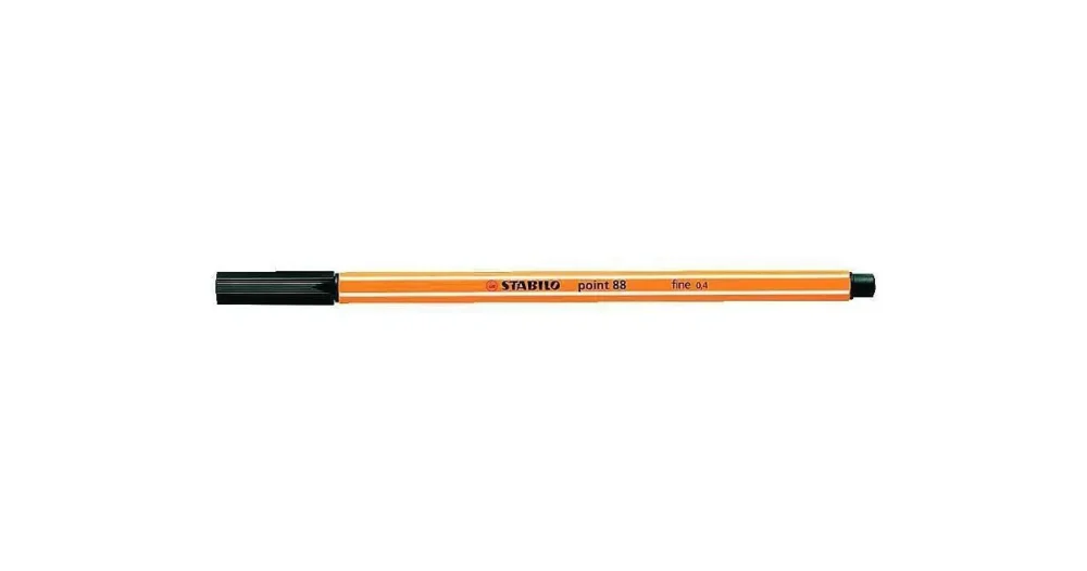 Liner Stabilo Point 88, 0,4mm - černá Sezónní Sleva