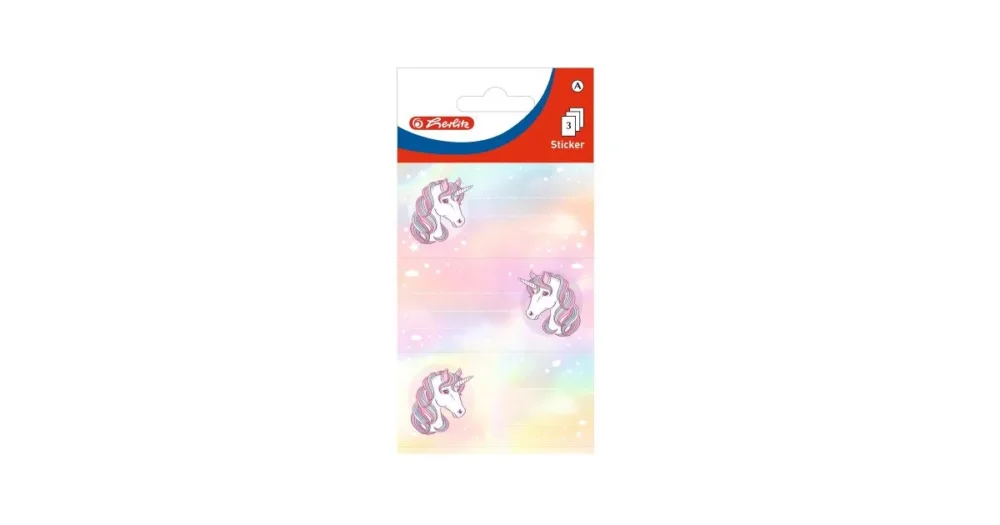 Etikety na sešit Herlitz - Unicorn Poslední Šance