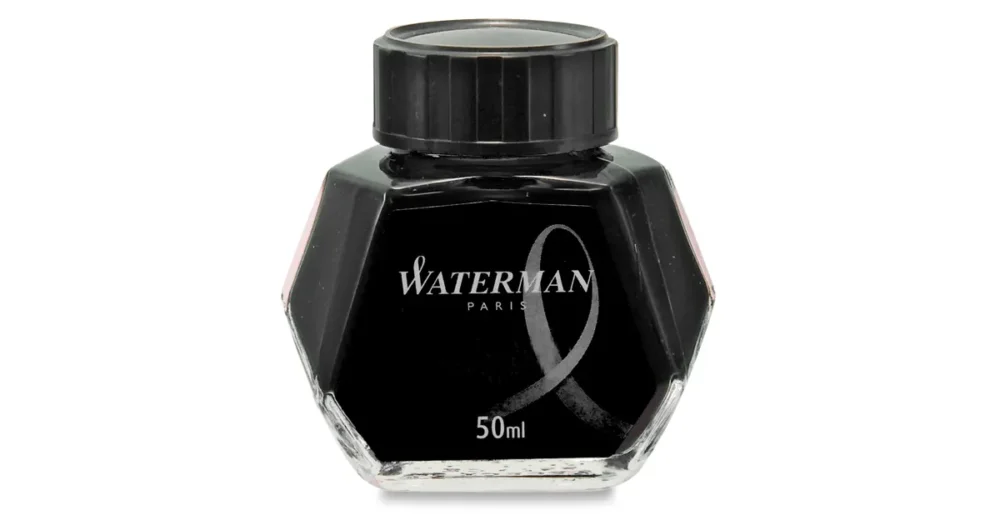 Aktuální Lahvičkový inkoust Waterman - černý