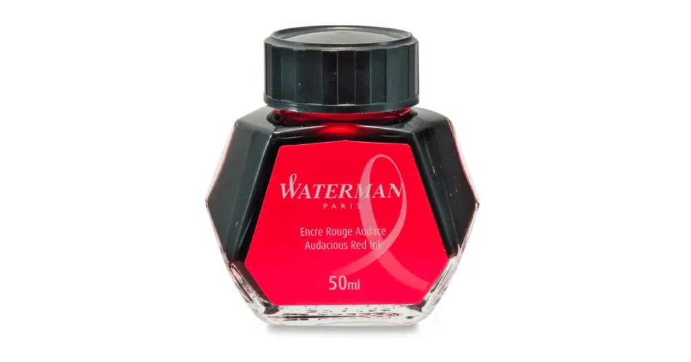 Lahvičkový inkoust Waterman - červený Objednat Nyní
