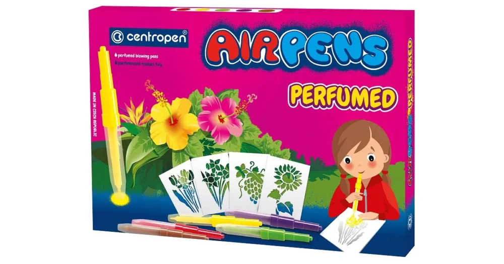 Levný Foukací fixy na papír Centropen AIRPENS PERFUMED 1589