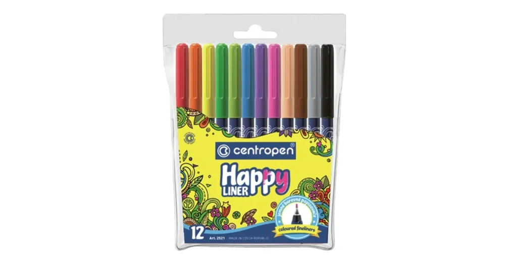 Nejlepší Volba HAPPY Liner Centropen 2521 - sada 12ks