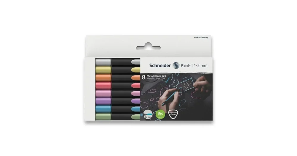 Liner Schneider Paint-it Metallic - sada 8 barev Top Prodej