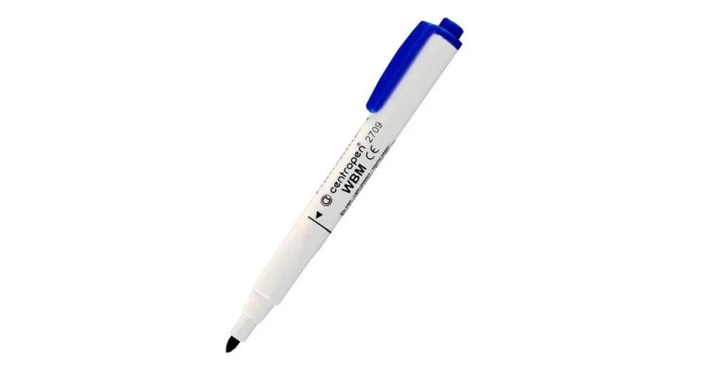 Aktuální Značkovač Centropen 2709 stíratelný 1,8 mm - modrý