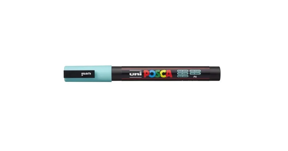 Dekorační popisovač Posca PC-3M, mořská zelená, 0,9-1,3 mm Zlevněný