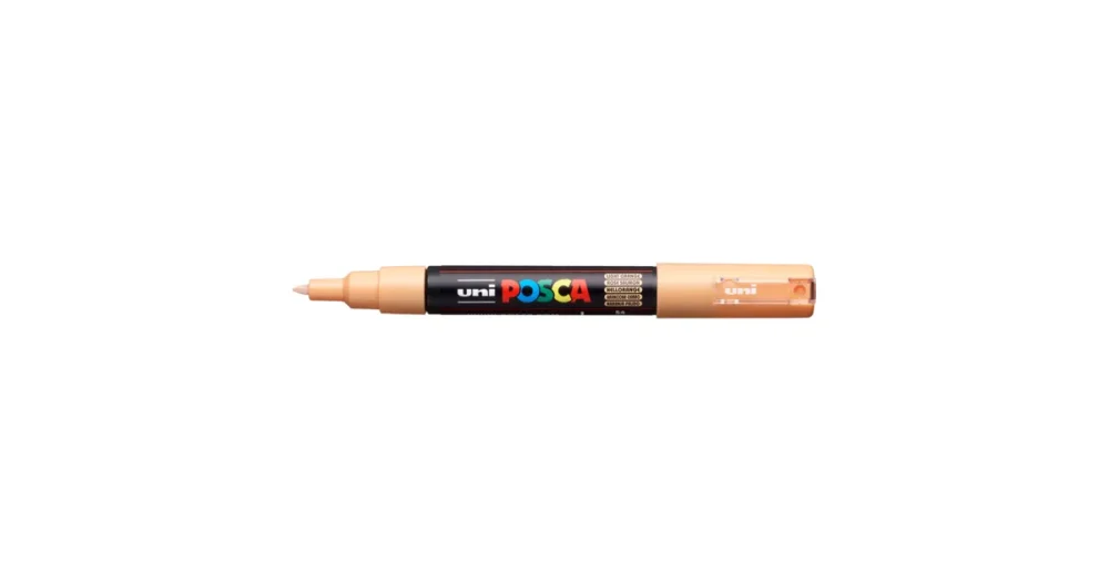 Vysoce Kvalitní Dekorační popisovač Posca PC-1M, světle oranžová (54), 0,7 - 1,0 mm
