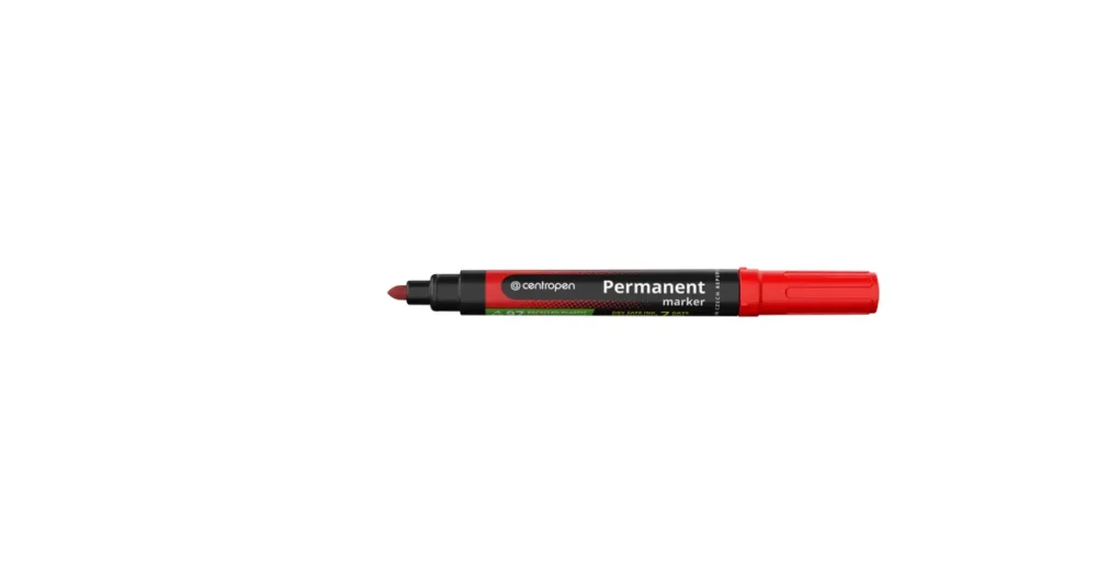 Značkovač Centropen 8510 nevysychavý permanentní - červený Top Prodej