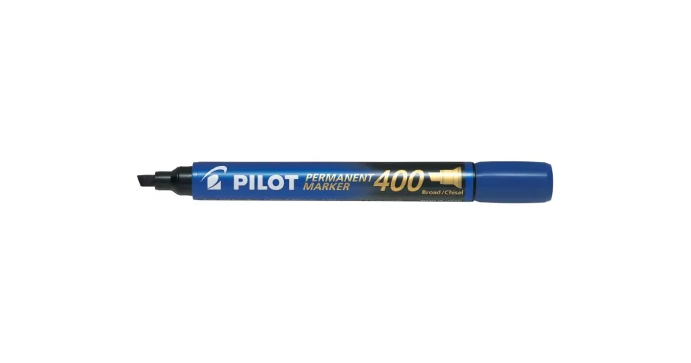 Jen Po Omezenou Doba Popisovač zkosený Pilot Permanent Marker 400 - modrý