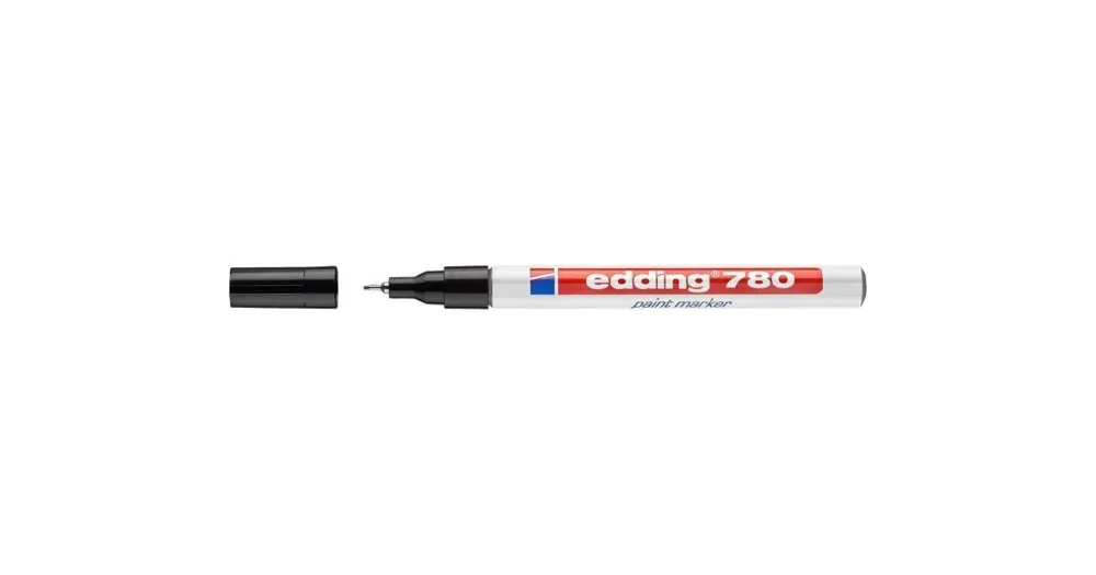 Sleva Lakový popisovač EDDING 780, 0,8mm - černý