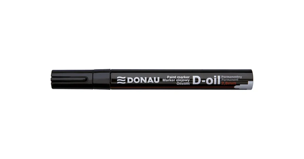Koupit Online DONAU Lakový popisovač D-oil, 2,8mm, černý