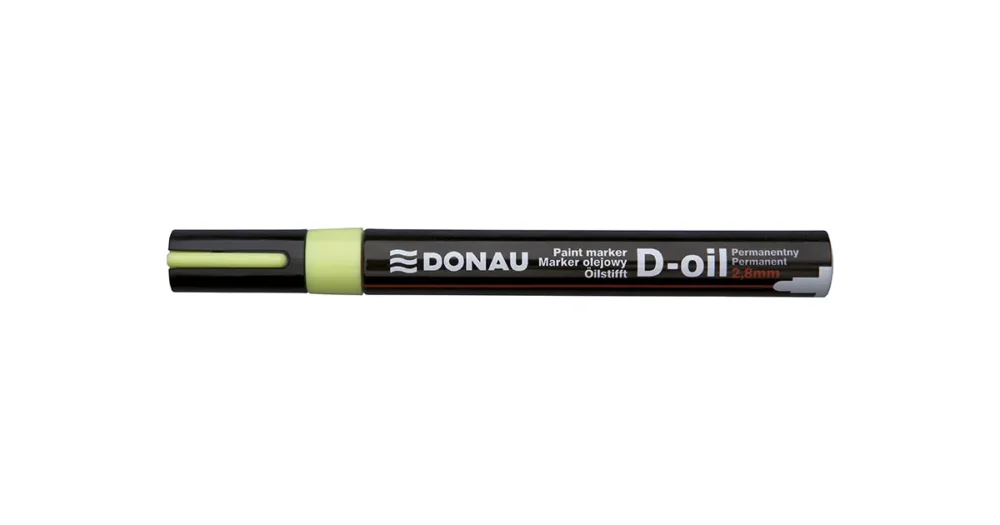 Zlevněný DONAU Lakový popisovač D-oil, 2,8mm, žlutý