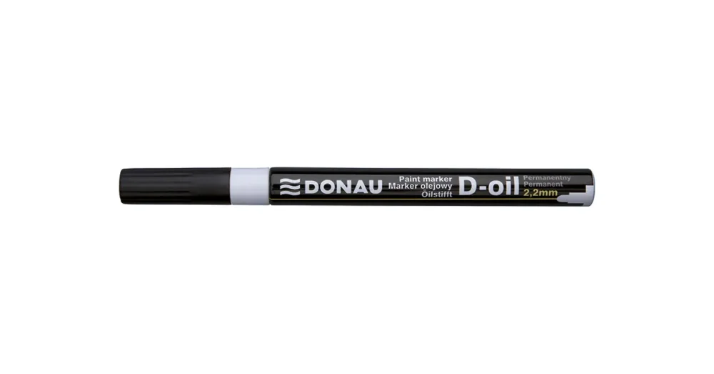 DONAU Lakový popisovač D-oil, 2,2mm, bílý Aktuální