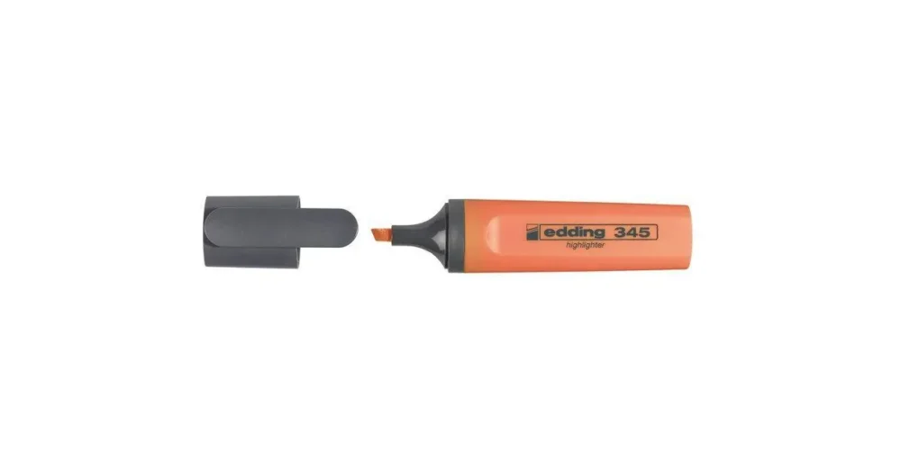Horká Nabídka Zvýrazňovač EDDING 345, 2-5 mm - oranžová
