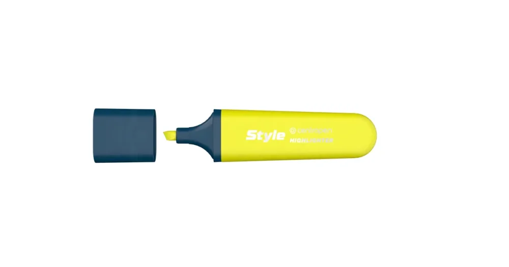 Ověřený Zvýrazňovač Centropen STYLE FLUO 6252 - žlutý