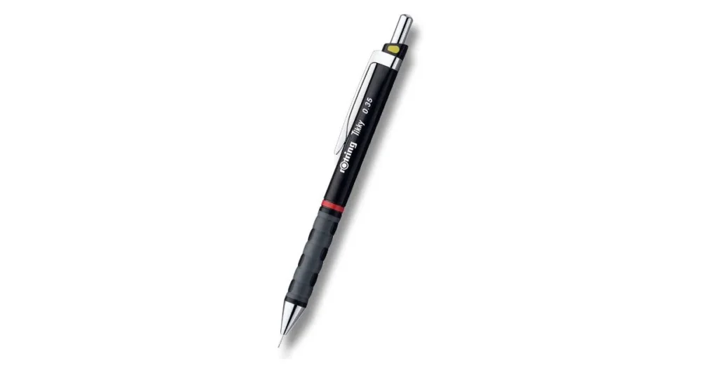 Mechanická tužka Rotring Tikky Black - 0,35 mm Poslední Šance