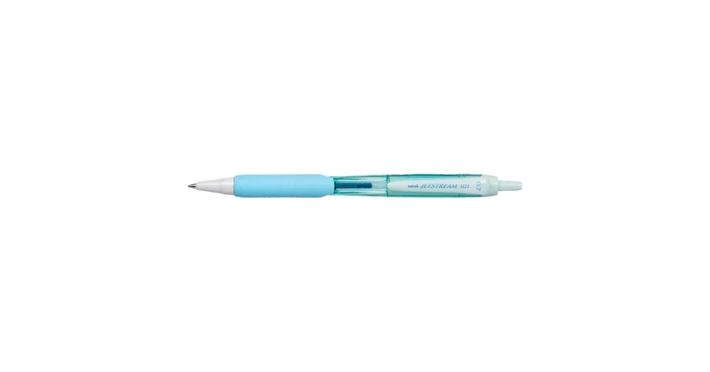 Kuličkové pero UNI Jetstream SXN-101FL-07, tělo modré Aqua, 0,7 mm, modré Zlevněný