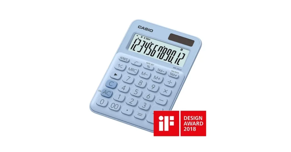 Tovární Cena Kalkulačka stolní CASIO MS 20 UC LB