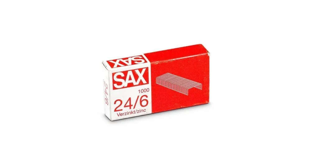 Poslední Šance Drátky do sešívaček SAX, 24/6, zinkové