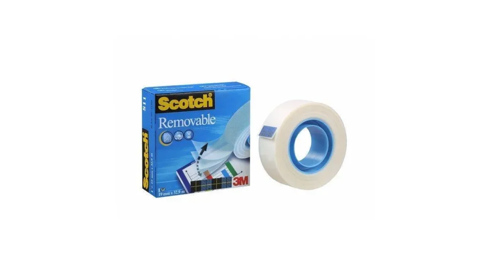 Nakupujte Hned Lepicí páska snímatelná SCOTCH Magic Removable 19mm x 33m
