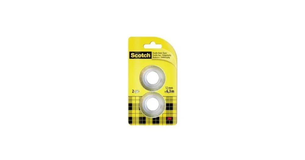 Speciální Cena Lepicí páska oboustranná SCOTCH, náhradní, 12mm x 6,3m