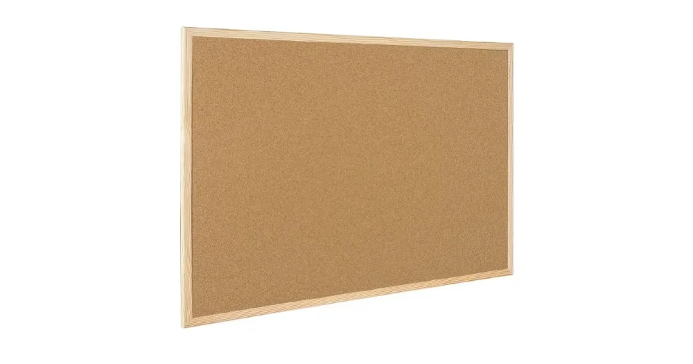 Aktuální Korková tabule 60x80cm, dřevěný rám, oboustranná