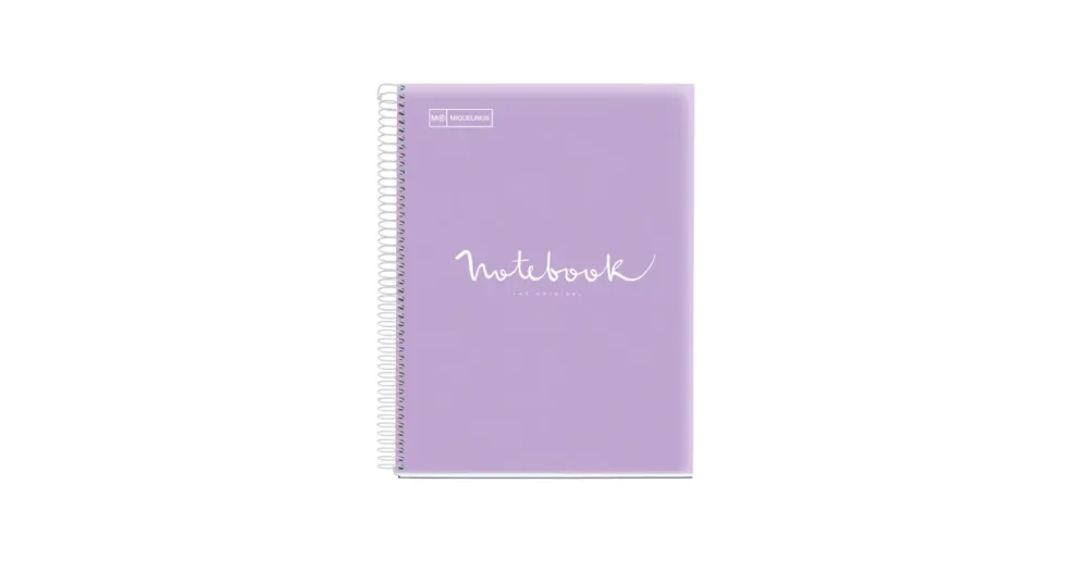 Miquelrius poznámkový blok Emotions NB-5, A5, 90g, PP, 120 listů, linka - levandulový Aktuální