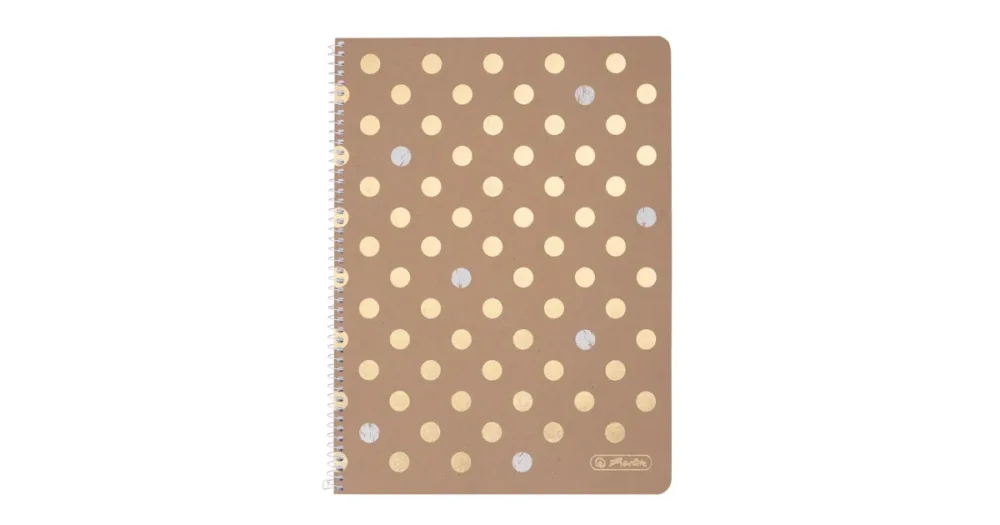 Ihned K Objednání Spirálový blok Herlitz A4, 80ls, čtvereček - Pure Glam