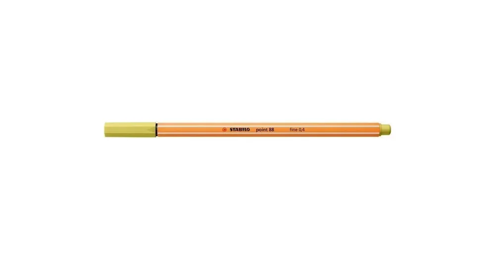 Liner Stabilo Point 88, 0,4mm - hořčičná Originální