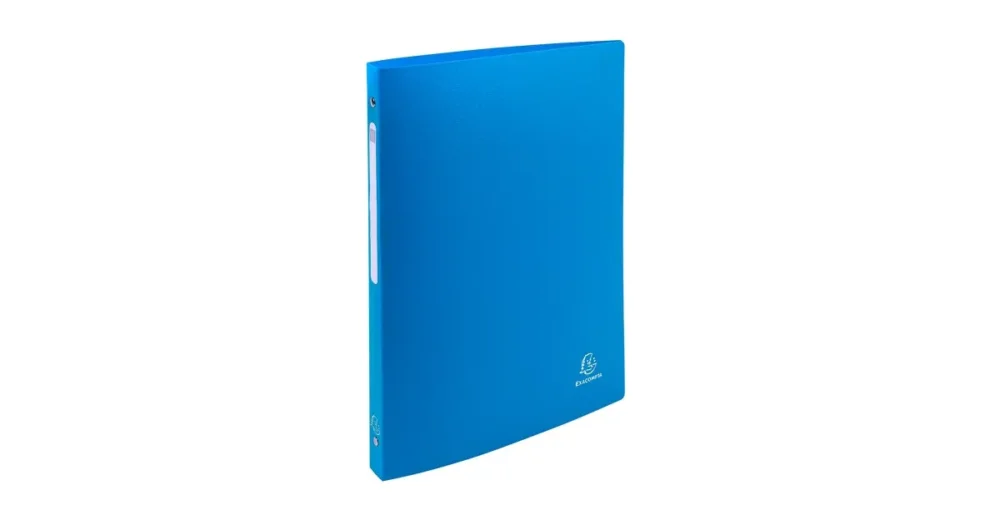 Pořadač PP 4-kroužkový se štítkem Exacompta, A4 maxi, hřbet 20 mm, modrý Poslední Šance