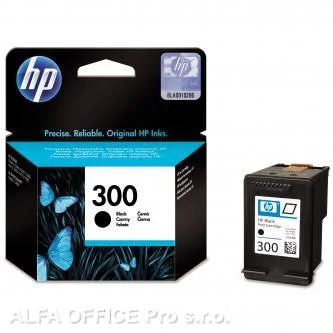 HP originální ink CC640EE, HP 300, black, 200str., 4ml, HP DeskJet D2560, F4280, F4500 Originální