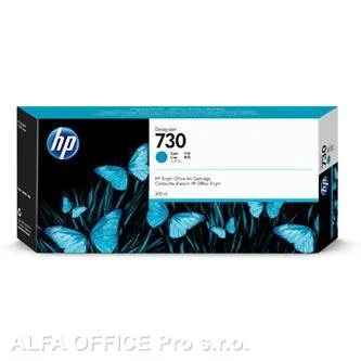 Cenová Bomba HP originální ink P2V68A, HP 730, cyan, 300ml, HP HP DesignJet T1700 44 printer series, T1