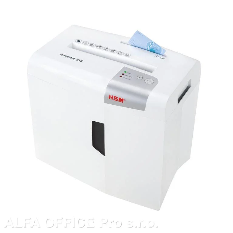 Skartovací stroj HSM ShredStar S10 White (proužek 6,0 mm) Cenově Výhodný
