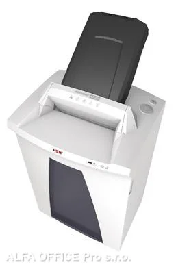 Oblíbený Skartovací stroj s podavačem HSM Securio AF500, stupeň utajení P-4 (příčný řez 4,5x30 mm)