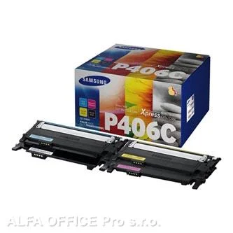 Pouze Dnes HP originální toner SU375A, CLT-P406C, CMYK, 1500, 3*1000str., P406C, Samsung CLP-360, CLP