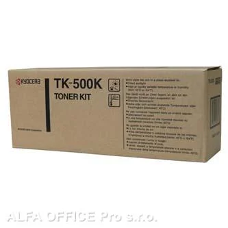 Kyocera originální toner TK500K, black, 8000str., Kyocera FS-C5016N Nízká Cena
