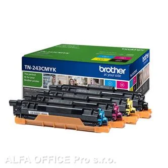 Speciální Cena Brother originální toner TN243CMYK, CMYK, 1000str., Brother DCP-L3500, MFC-L3730, MFC-L374