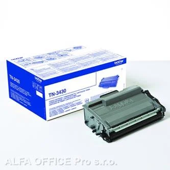 Brother originální toner TN3430, black, 3000str., Brother HL-L6400DW Expresní Doručení