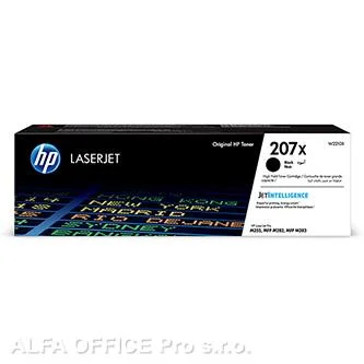 Cenově Výhodný HP originální toner W2210X, black, 3150str., HP 207X, high capacity, HP Color La