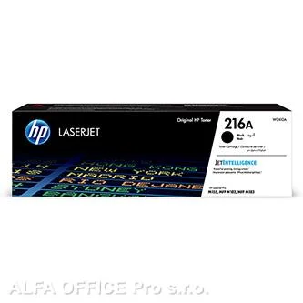 Vysoce Kvalitní HP originální toner W2410A, black, 1050str., HP 216A, HP Color LaserJet Pro M182