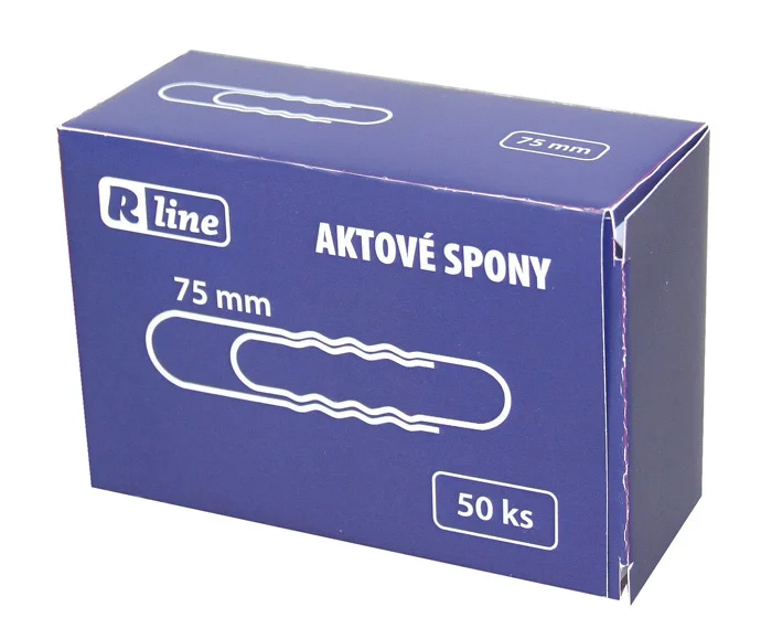 Aktové spony Economy -75 mm / 50 ks Zlevněný