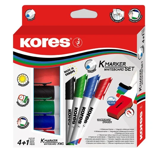 Sada Kores K-marker - sada 4 ks + houba Odeslání Ihned