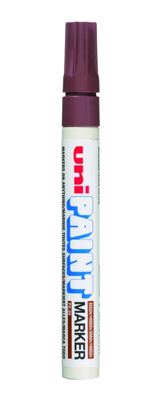 Levný Popisovač UNI PAINT PX-20 lakový Medium hnědý