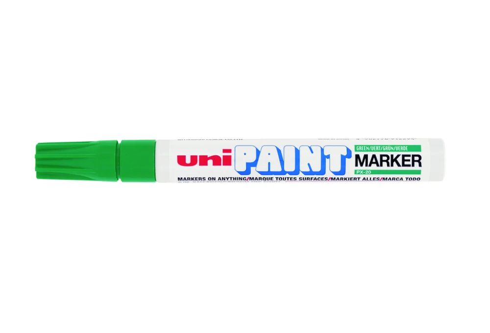Expresní Doručení Popisovač UNI PAINT PX-20 lakový Medium zelený