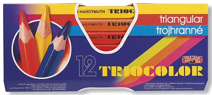 Nejlepší Cena Pastelky Triocolor-12 barev / lakované / silné