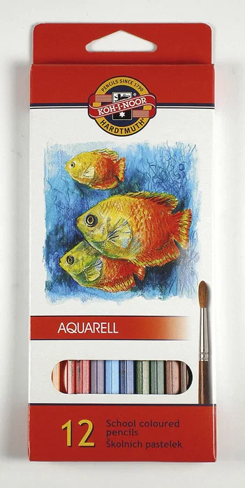 Víkendová Akce Pastelky aquarelové Mondeluz-12 barev