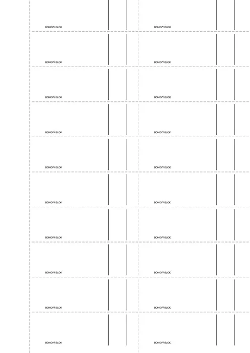 Vrácení Zdarma Bonová kniha Optys-A4 / 100 listů / 1264