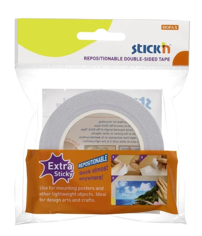 Lepicí páska oboustranná snímatelná Hopax -12 mm x 12 m Jen Po Omezenou Doba