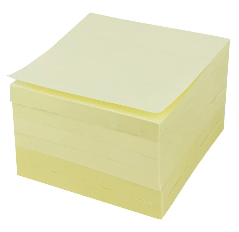 Kup Teď Samolepicí bločky Stick´n by Hopax - 76 x 76 mm / 6 x 100 lístků / pastelově žlutá